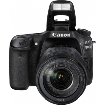 Canon EOS 80D kit 18-135 IS Nano (Mới 100%) - Bảo hành chính hãng 02 năm trên toàn quốc Hover